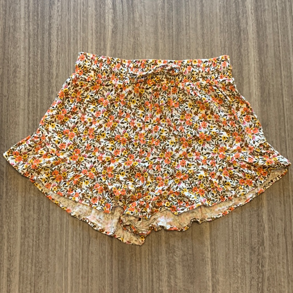 Wild Fable Floral Linen Shorts